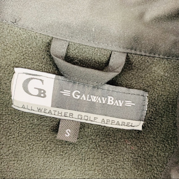 Galway Bay All Weather Golf Jacket Sz Small Zip - Picture 3 of 7